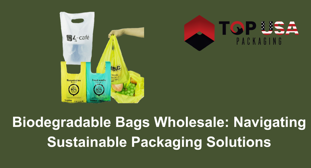 Biodegradable Bags Wholesale Navigating Sustainable Packaging Solutions