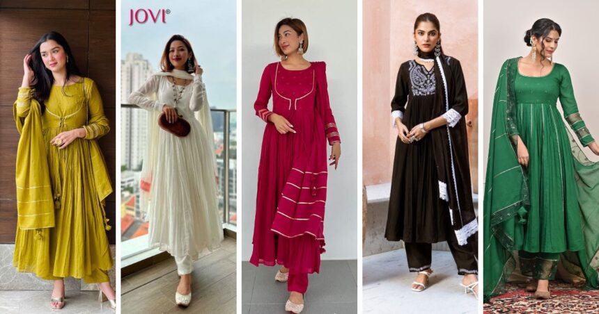 JOVI Fashion offers Exclusive Designer Anarkali Suits online