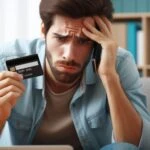 negative balance on credit card